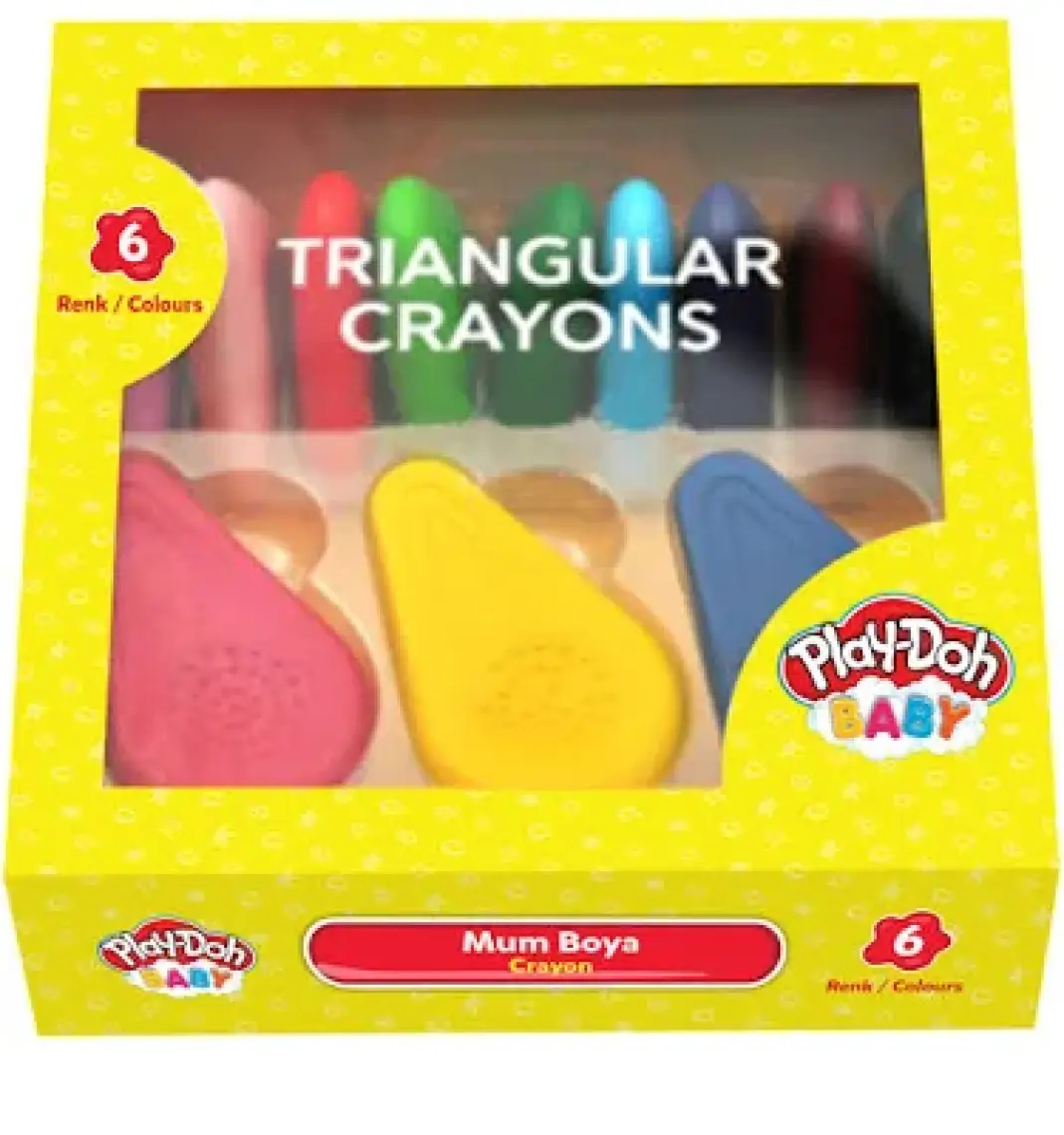 Play-Doh PLAY-CR018 Baby Mum Boya 6 Renk