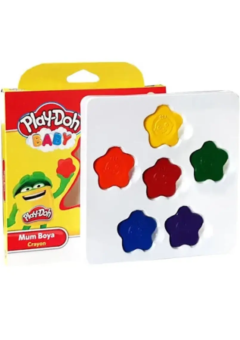 Play-Doh PLAY-CR018 Baby Mum Boya 6 Renk