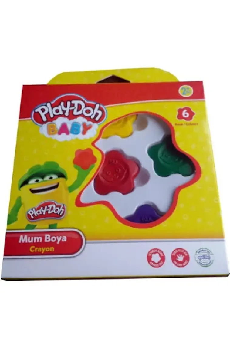 Play-Doh PLAY-CR018 Baby Mum Boya 6 Renk