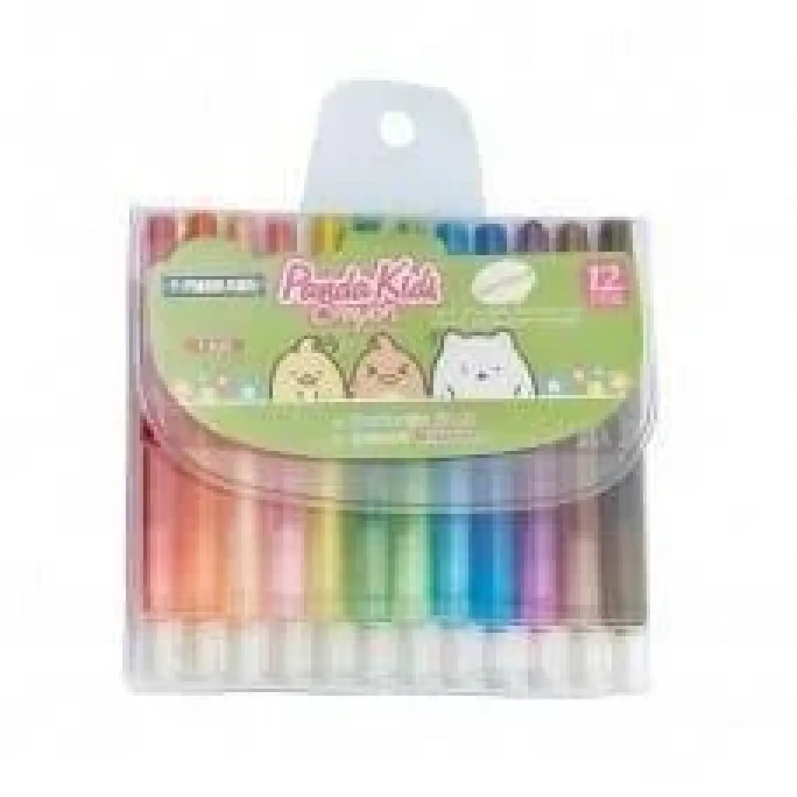 Panda Kids Çevirmeli Mum Boya