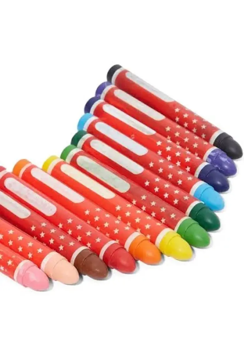 Faber-Castell Süper Yıkanabilir Mum Boya 12R