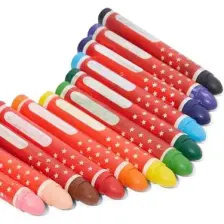 Faber-Castell Süper Yıkanabilir Mum Boya 12R