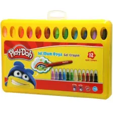 Play-Doh Crayon Mum Boya Jel 12 Renk Pp Box Cr014