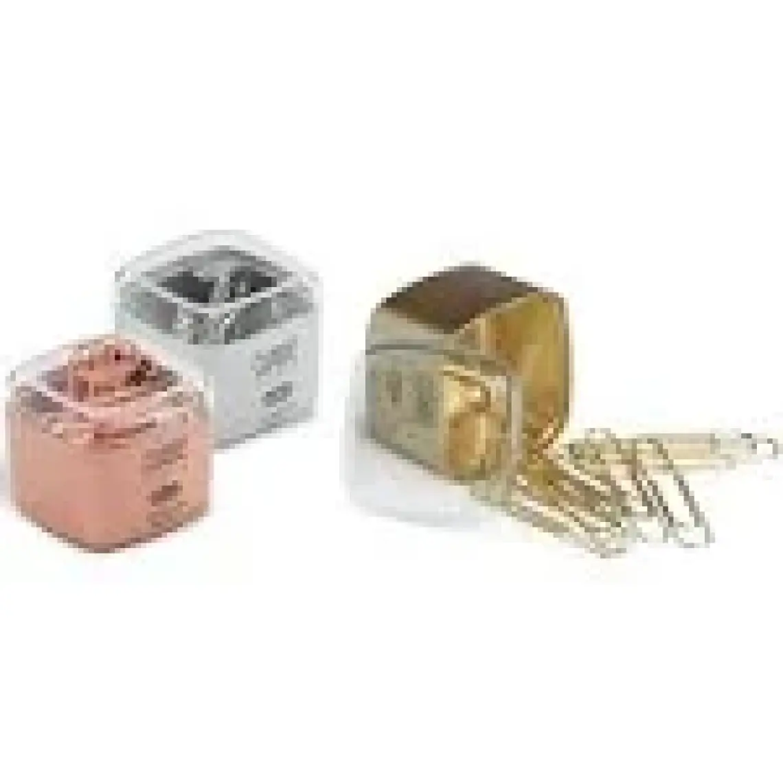 Mas Cubbie Premium Rose Gold Dev Ataş 50 Mm (15 Adet)