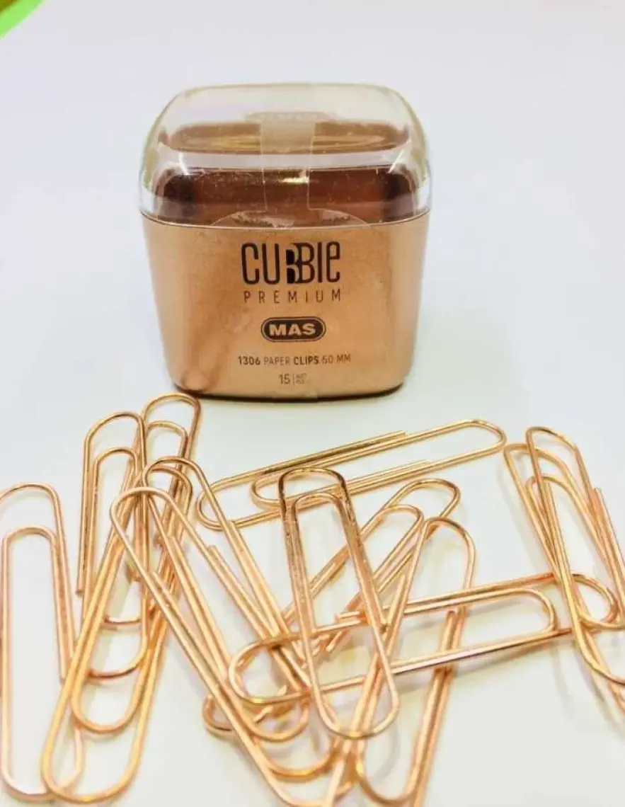 Mas Cubbie Premium Rose Gold Dev Ataş 50 Mm (15 Adet)