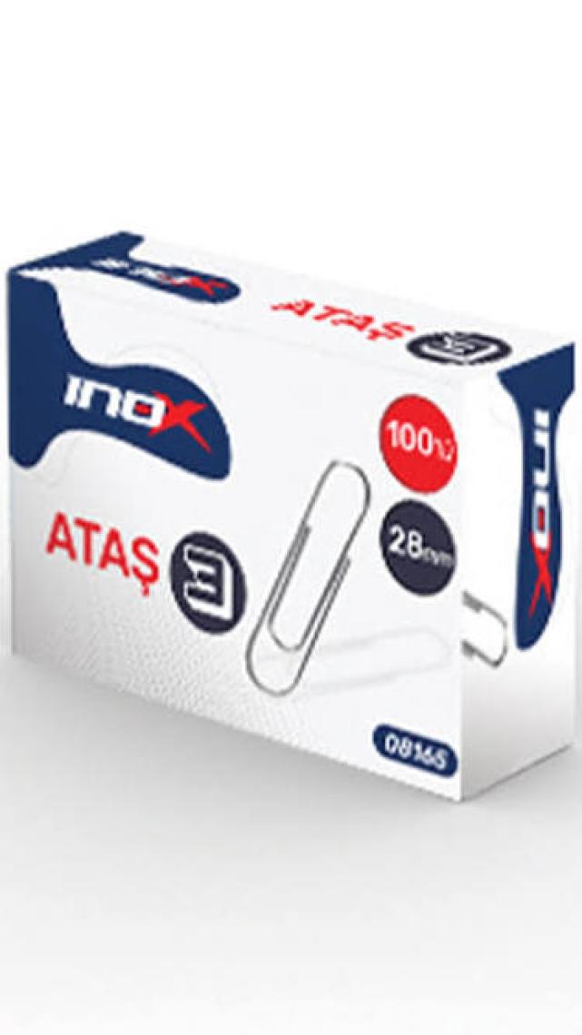 Inox No:3 28 mm Ataş 100’LÜ