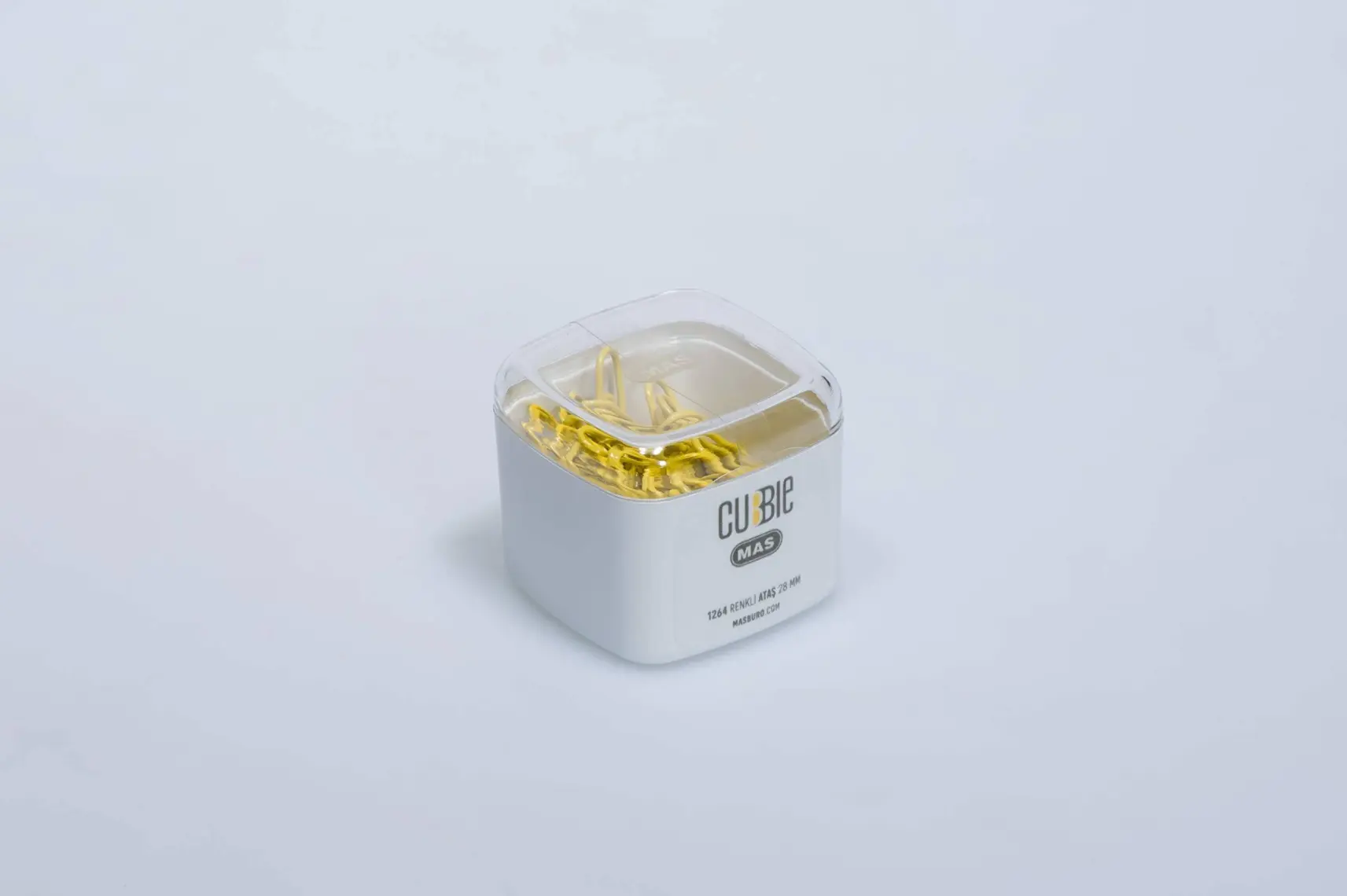 Mas Cubbie Ataş Renkli 28Mm Sarı 1264S Ataç