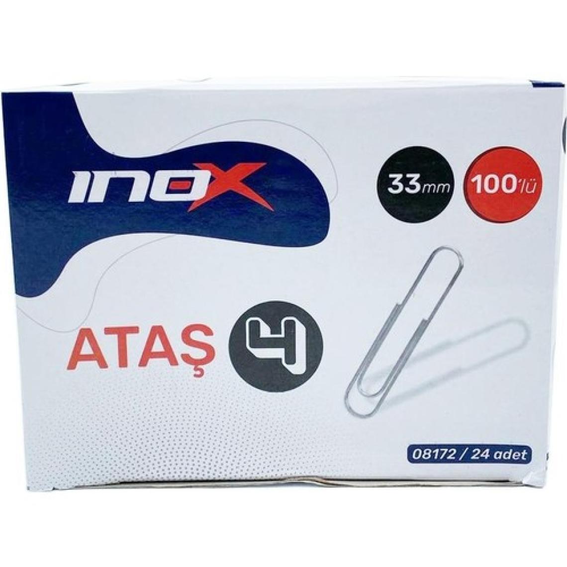 Inox 33 mm Ataş 100'LÜ