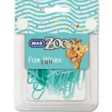 Mas Colors Seffaf Dörtgen Kutuda Plastik Kapli Ataş No:3 Turkuaz 610