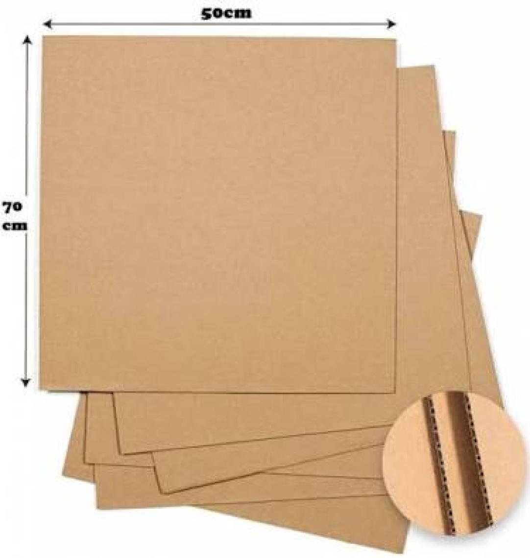Empa Oluklu Mukavva Karton 3 mm 50 x 70 cm 50'li