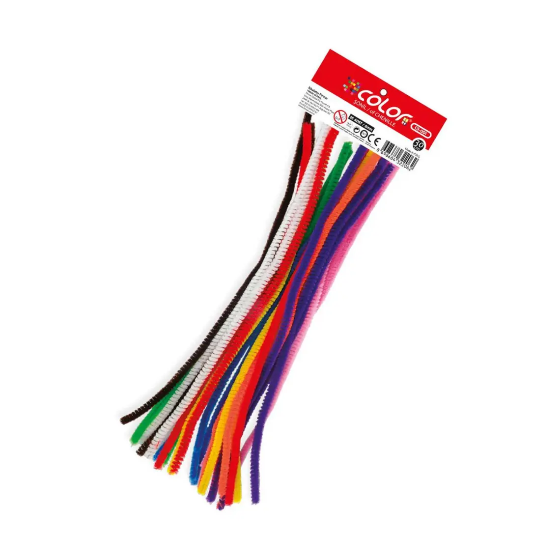Colorbank Color Bank Şönil Düz 30 cm 25 Adet 6 mm