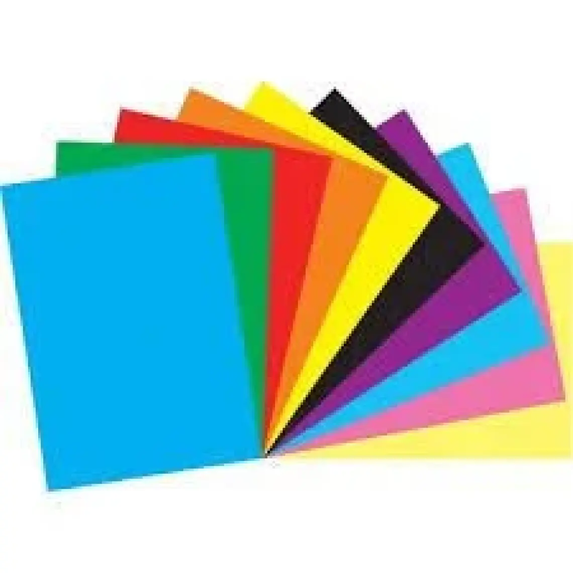 Linea Single Color 50X70 Karışık Renk Rulo Fon Kartonu 10 Lu
