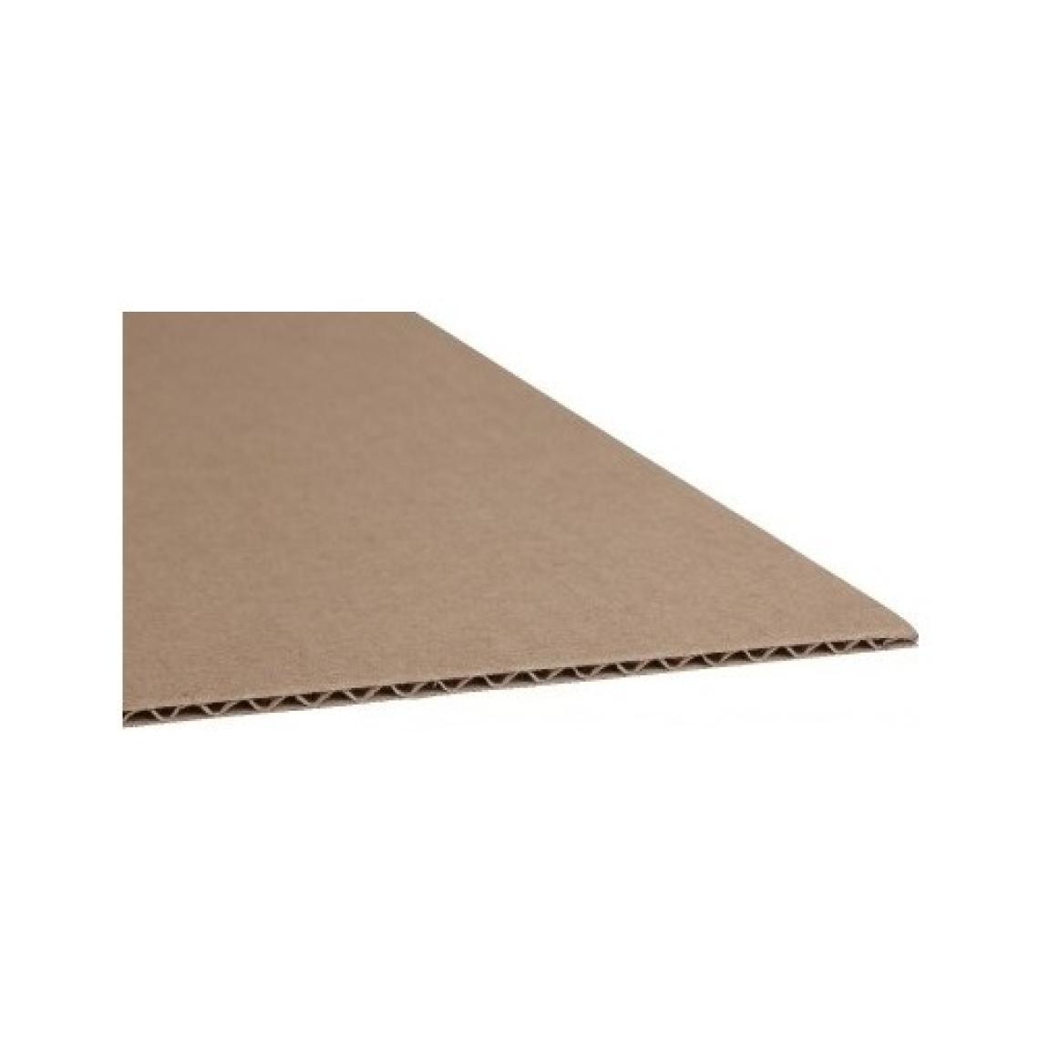 Kraft Karton Çerçeve Oluklu Mukavva 3 mm 35 x 50 cm 24'lü