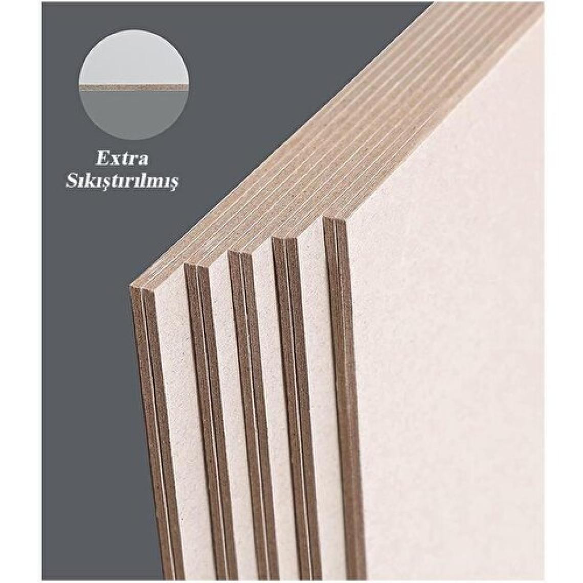 Artlantis Sert Karton Mukavva Gri 1 mm 70 x 100 cm 5 Adet