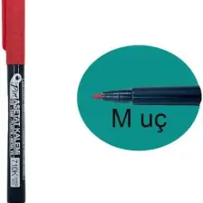 Inox M Uç CD Kalemi Kırmızı
