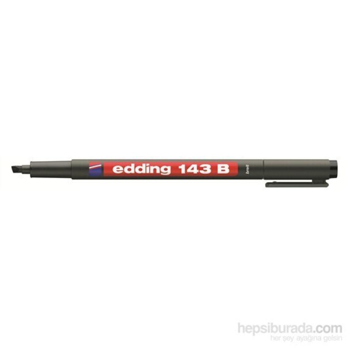 Edding Asetat Kalemi E-143B Siyah Ed14301