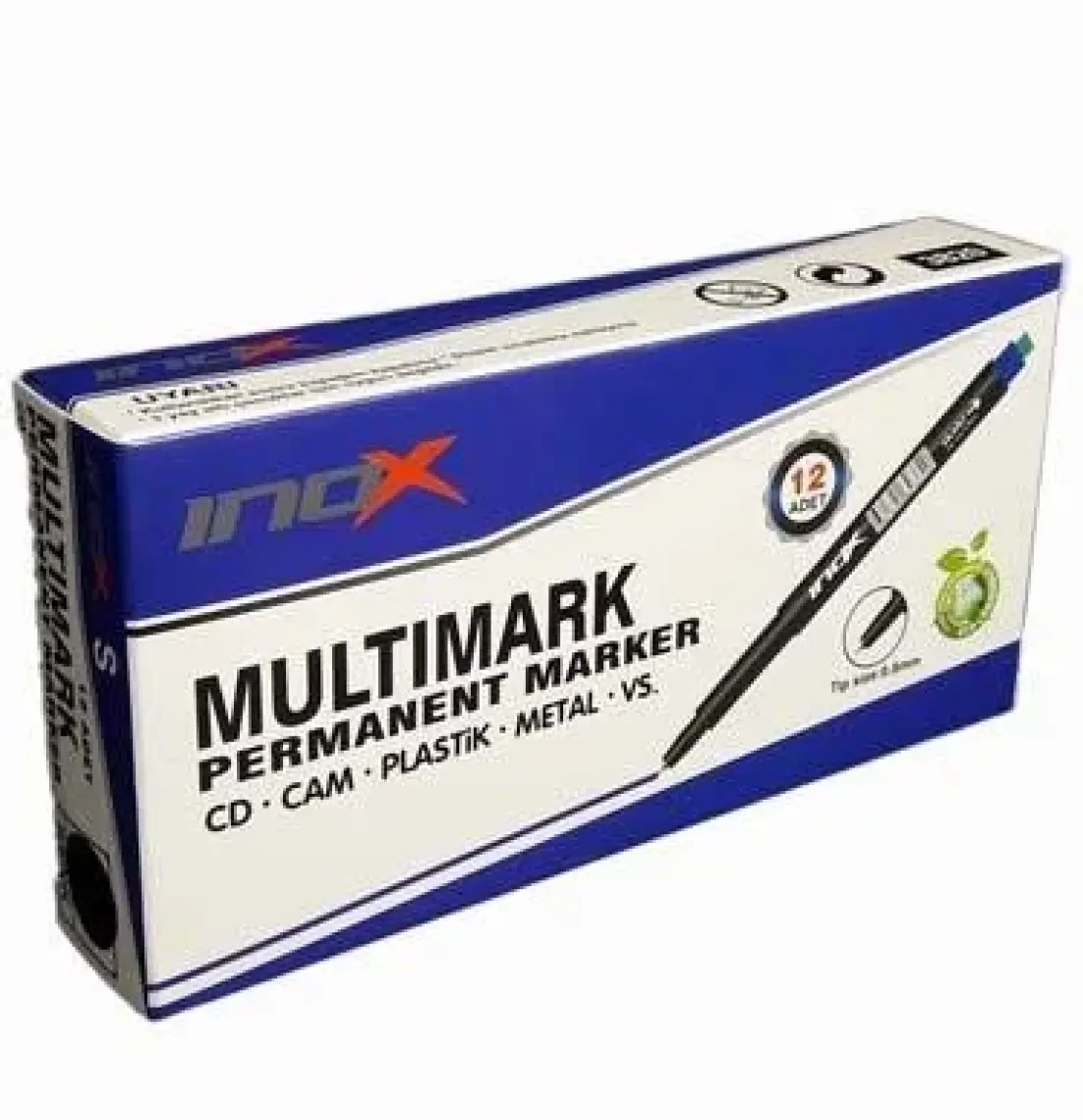 Inox Multimark S 3820 CD Kalemi Siyah