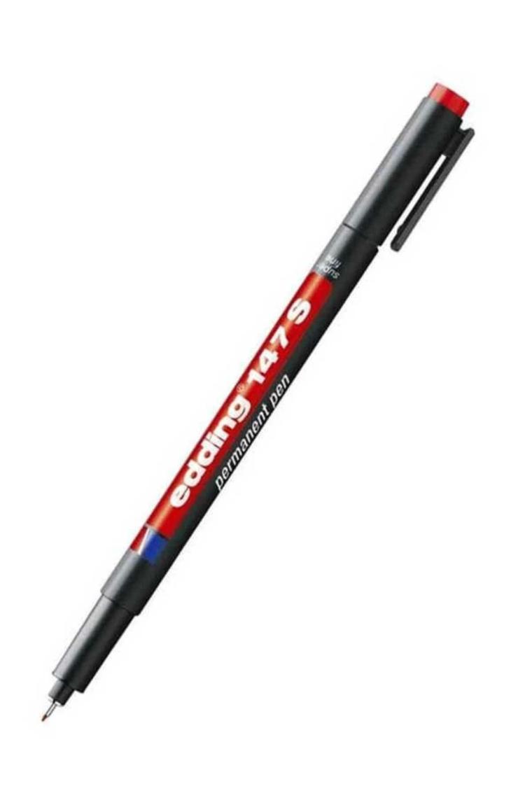 E-147s Kırmızı Asetat Kalemi