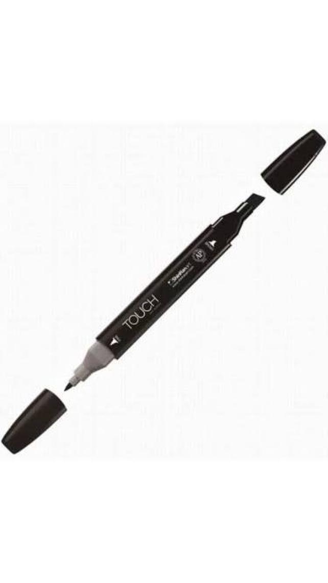 Touch Twin Marker 120 Black