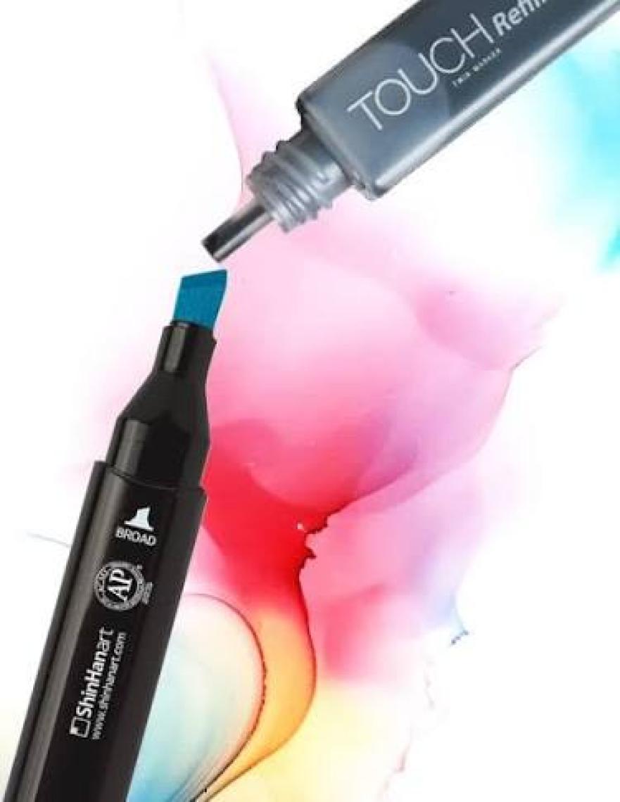 Touch Twin Marker 120 Black