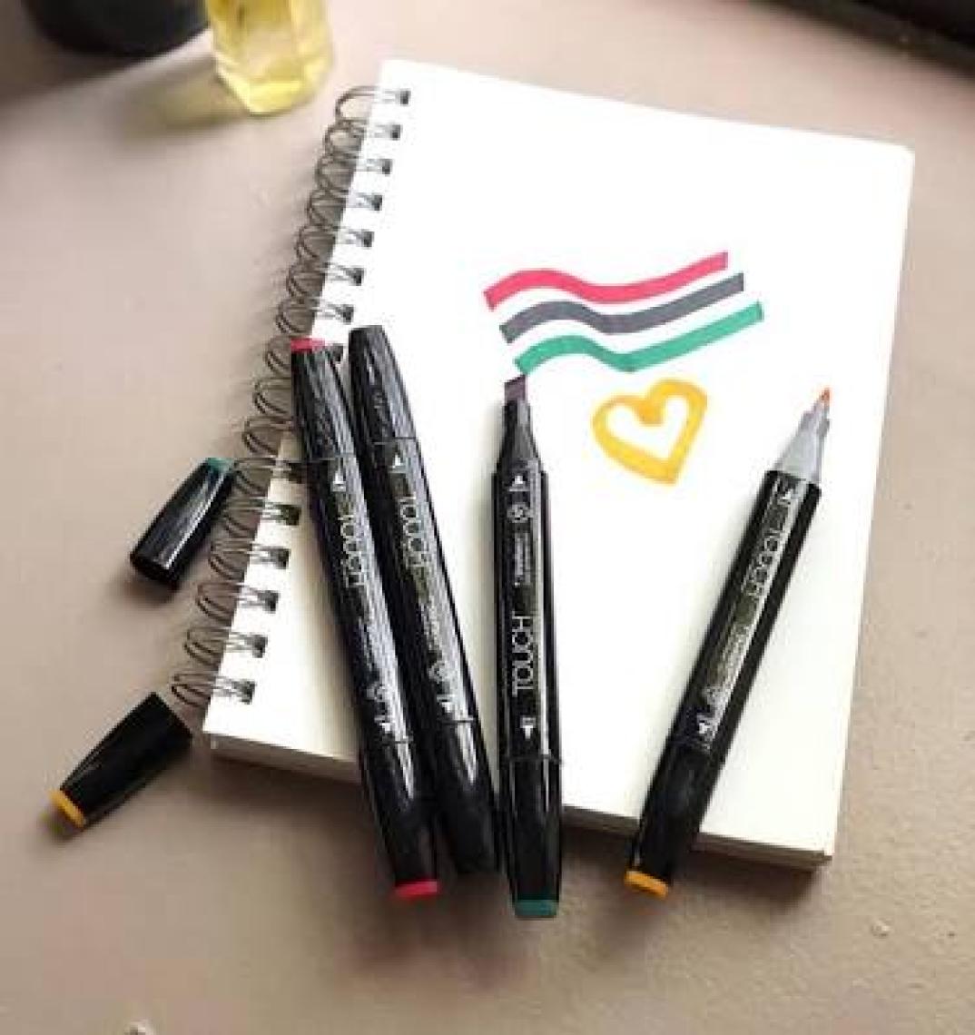 Touch Twin Marker 120 Black