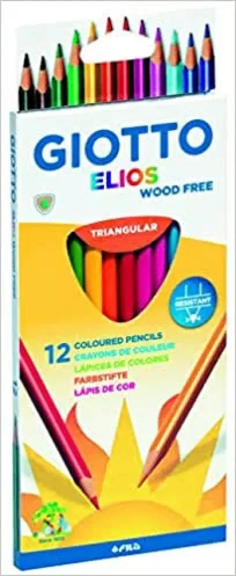 Giotto 12'li Elios Giant Kuru Boya Kalemi 221500