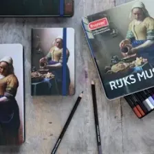 Bruynzeel Rijks Museum Kuru Boya Kalem Seti 24 Renk Milk Maid Metal Kutu