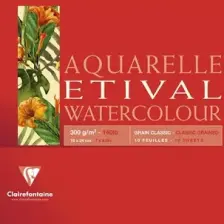 Clairefontaine Aquarelle Sulu Boya Blok 300Gr. 18X24Cm