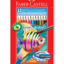 Faber-Castell Metal Kutu Aquarell Boya Kalemi 12 Renk