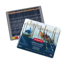 Derwent Watercolour 6,9 mm Sulandırılabilir Kuru Boya 24'lü (32883)
