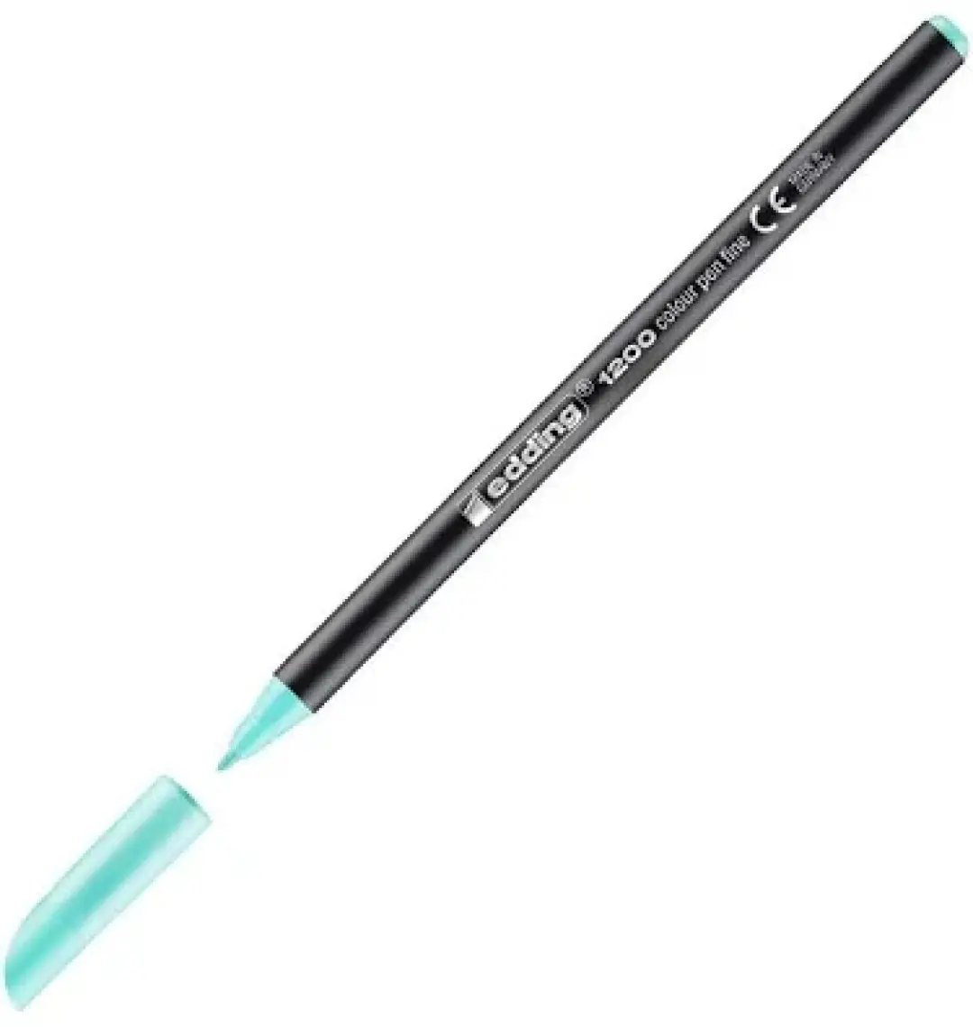 Edding 1200 Ince Uçlu Keçeli Kalem 6lı Set Pastel Renkler