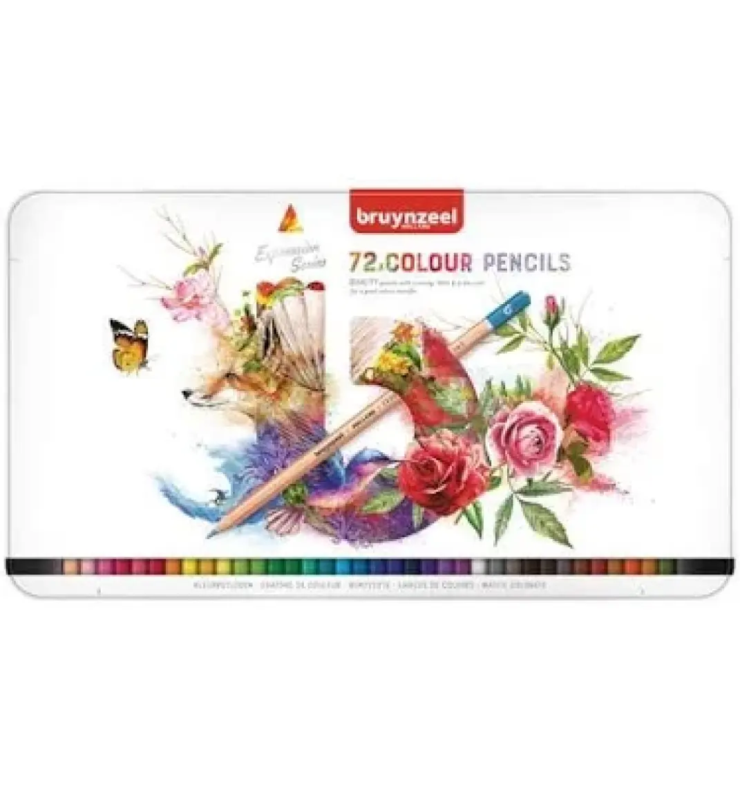 Bruynzeel Expression Series Kuru Boya Kalem Seti 24lü