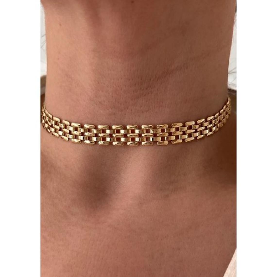 Vi Store Gold Hasır Choker