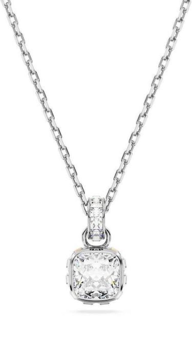 Swarovski 5651704 Swarovski Kolye Birthstone:pend Apr Pendant Whi/rhs