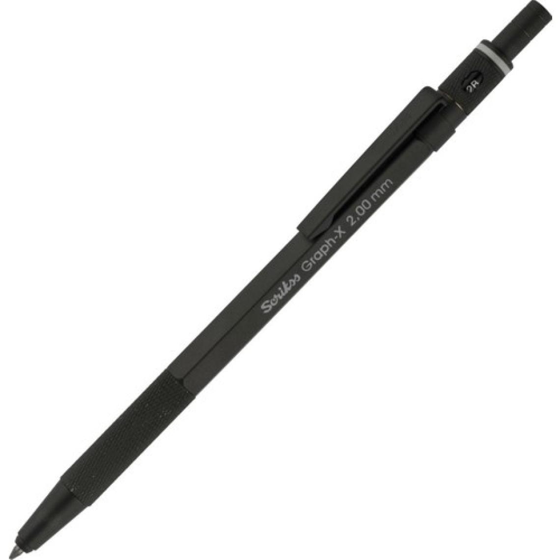 Scrİkss Versatil Kalem Graph-X Metal 2 Mm Siyah