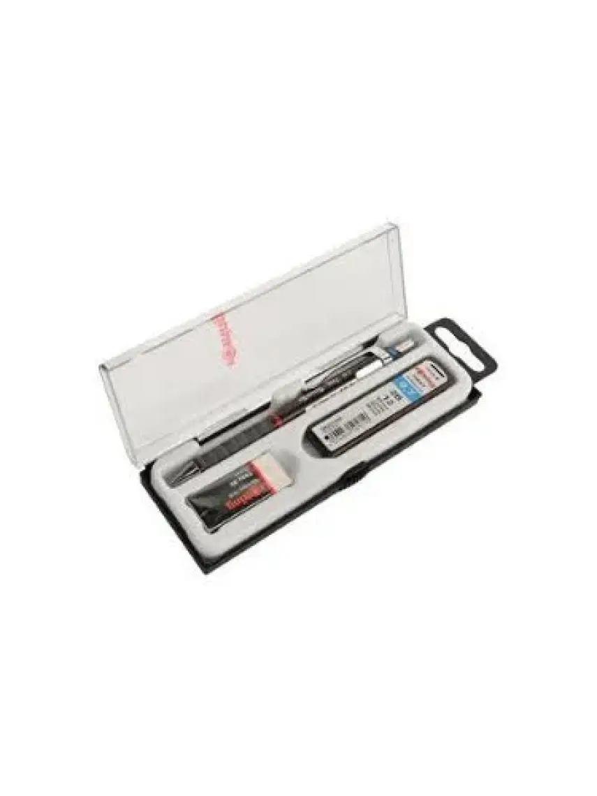 Rotring Tikky Versatil Kalem 0.5 mm + Silgi + Kalem Ucu Set