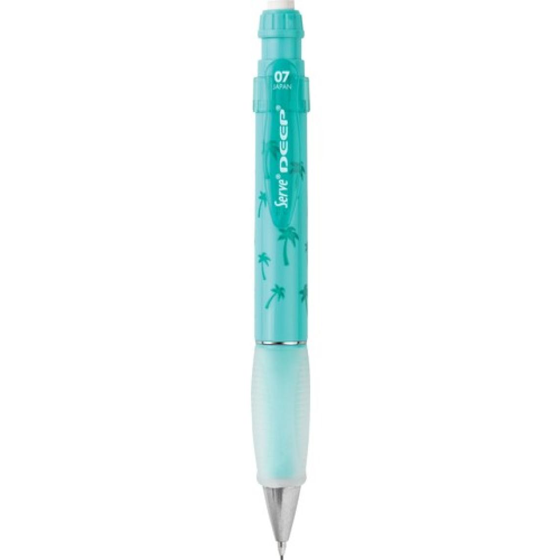 Serve Deep Doğa Teması Palmiye Desenli Nane Yeşili 0.7 mm Versatil Kalem