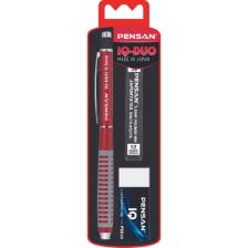 Pensan Versatil 0.5 Iq Duo Silgi+Min Set Renk 4008 - Kırmızı