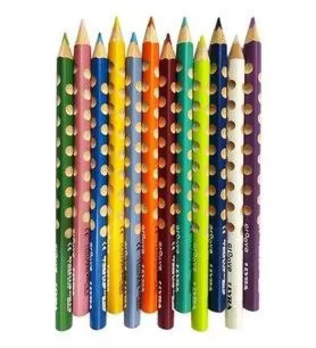 Groove Kurşun Kalem - Üçgen Alıştırma Kalemi Neon Renkler