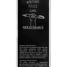 Scrikss Mat Siyah Graph-x 0.5 mm Kalem Silgi Uç Seti