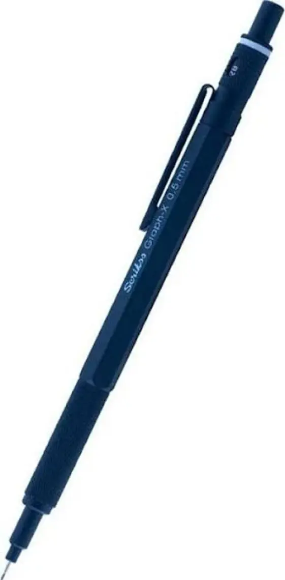 Scrikss Versatil Kalem Metal Graph-X 0.5 Mm Kurşun Gri