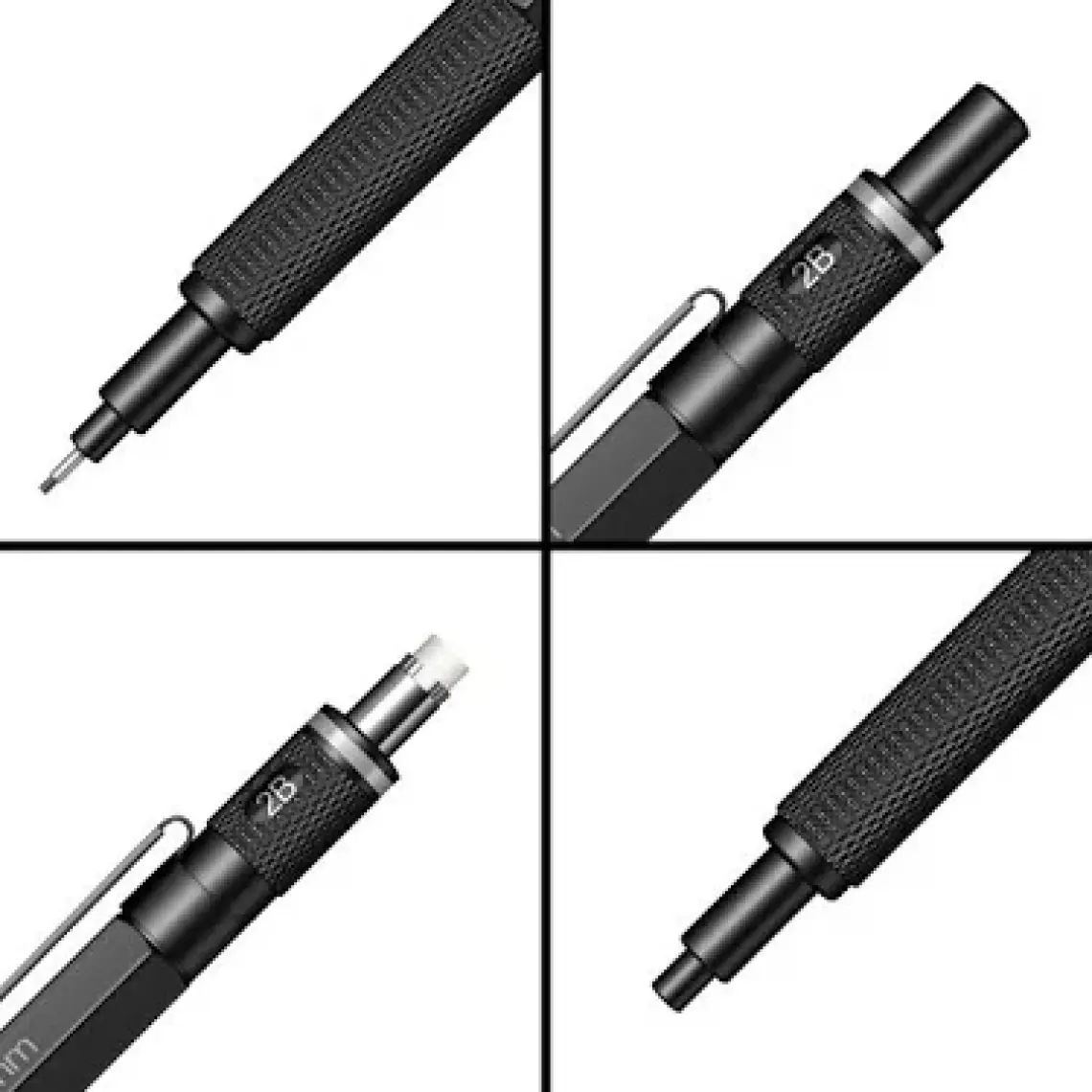 Scrikss Versatil Kalem Metal Graph-X 0.5 Mm Kurşun Gri