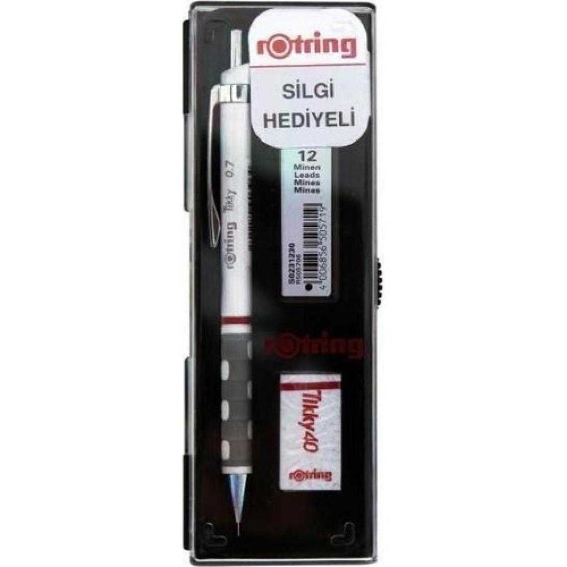 Rotring Tikky Versatil Kalem Okul Seti 0.7 Beyaz
