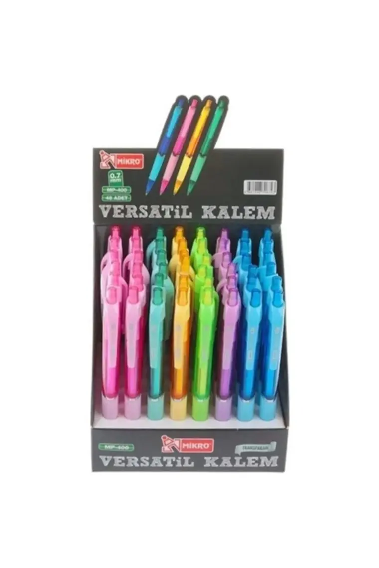Mikro Mp-400 Versatil Kalem 0.7 Mm 400Vs Karışık Renklerde 1 Adet