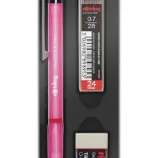 Rotring Visuclick 0.7 mm Pembe Versatil Okul Seti
