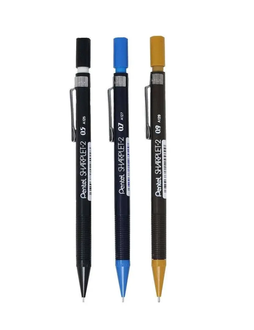 Pentel A129-E Plastik Siyah Gövdeli 0.9 mm Versatil Sharplet