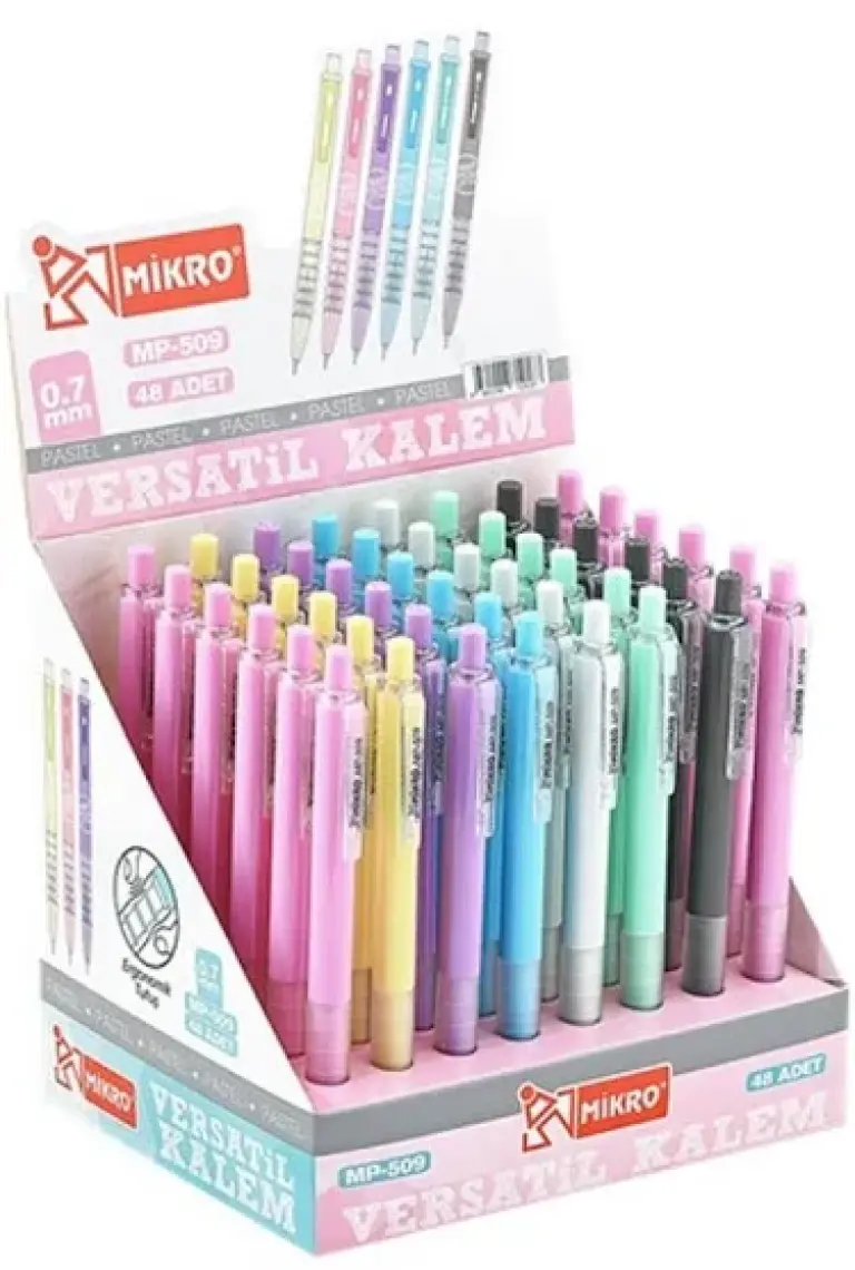 Mikro Versatil Kalem 0.7Mm Mp-509 509Vs Karışık Renk 1 Adet