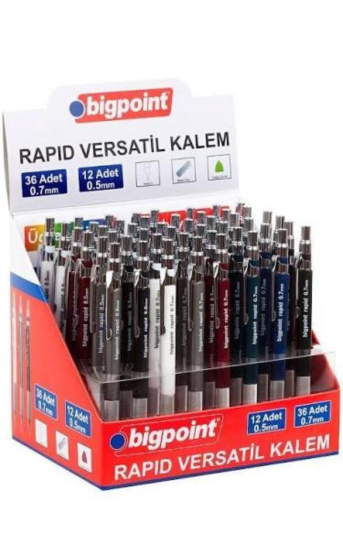 Bigpoint Rapid Versatil Kalem 0.7 Gri (951)