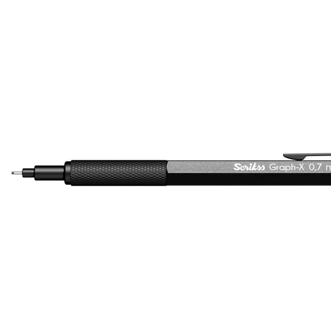 Scrikss Versatil Kalem Metal Graph-X 0.7 Mm Antrasit