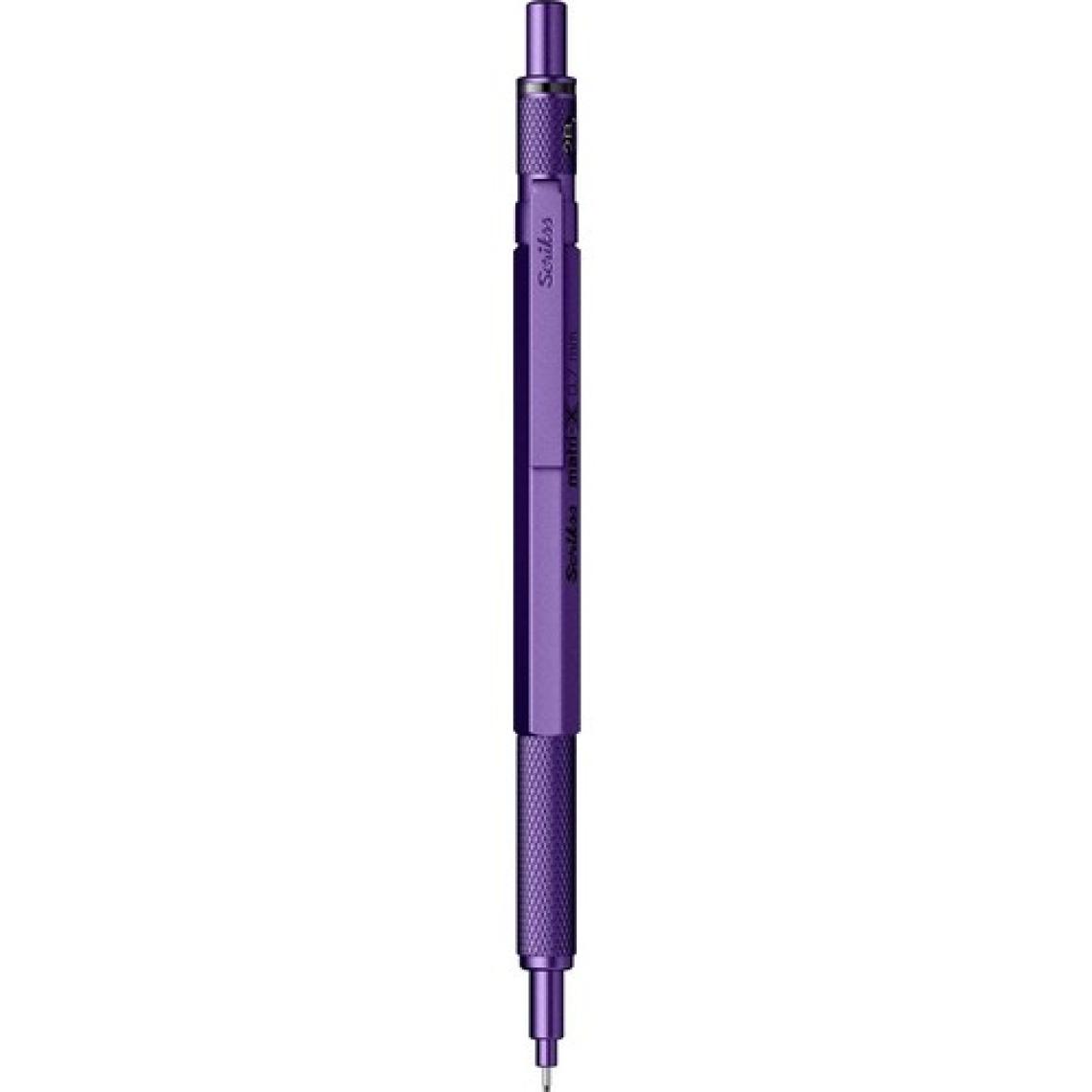 Scrikss Matri-X Versatil 0.7 mm Metalik Mor Şeffaf Ambalaj 5581